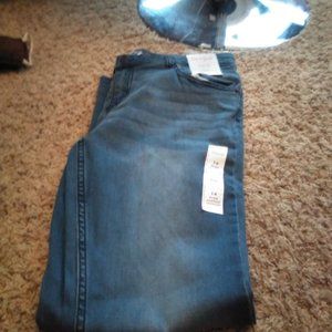 NEW Girl's Size 14 Plus Size Cat & Jack Bootcut Jeans brand New With Tag-